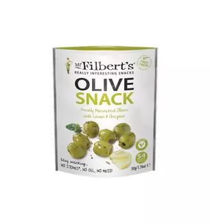Mr Filbert's Olive Snack Lemon & Oregano 50g
