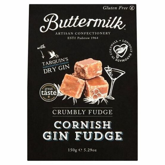 Cornish Buttermilk Crumbly Gin Fudge
