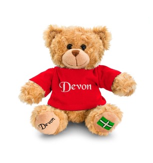 Devon Hug Me Teddy Bear - Red T Shirt