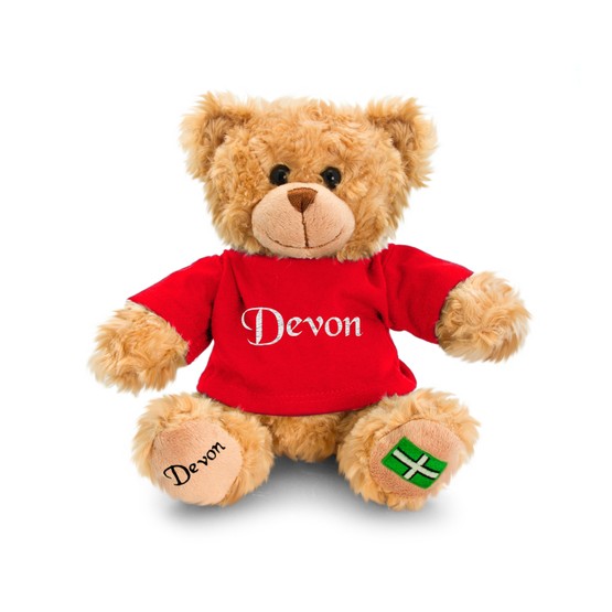Devon Hug Me Teddy Bear - Red T Shirt