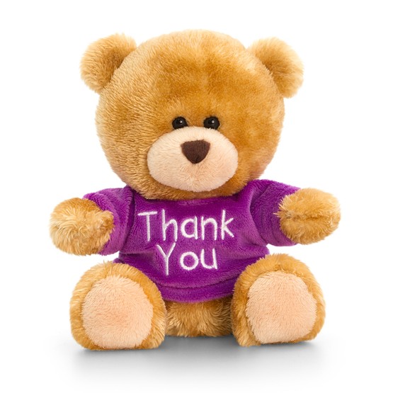 Pipp The Bear Thank You Teddy - Purple T Shirt