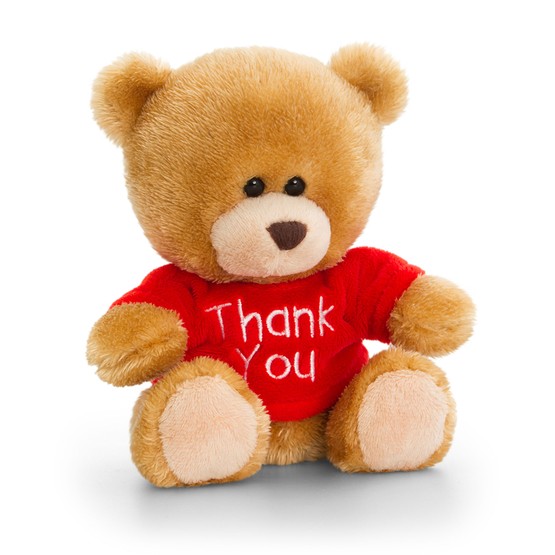 Pipp The Bear Thank You Teddy - Red T Shirt