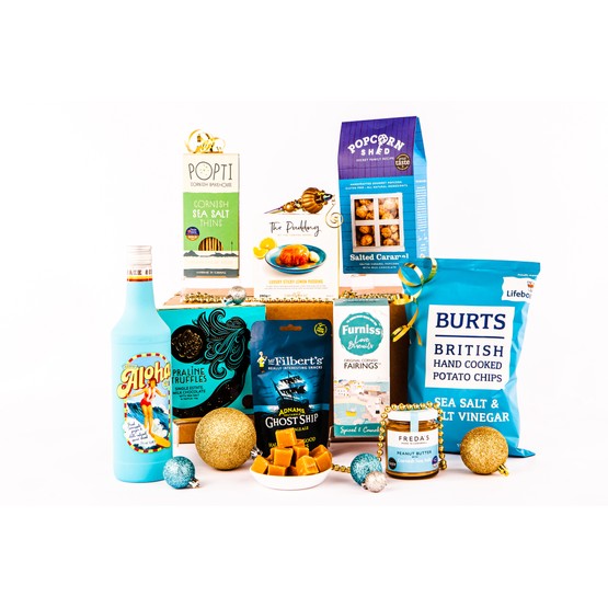 The Blue and Gold Christmas Hamper