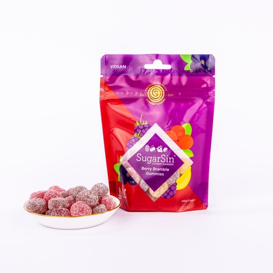 Sugar Sin - Berry Bramble Gummies - 100g