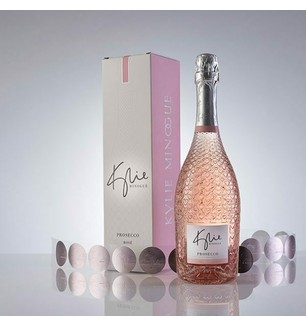 A Kylie Minogue Prosecco Rosé in a Bespoke Gift Box NV