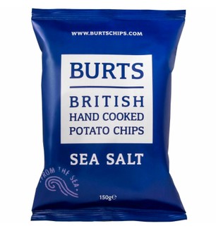 Burts Crisps - Sea Salt 150g