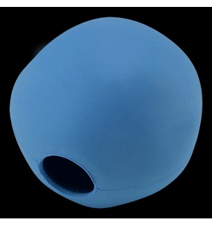 Natural Rubber Treat Ball - Blue