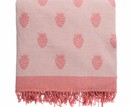 Strawberries Knitted Picnic Blanket additional 1