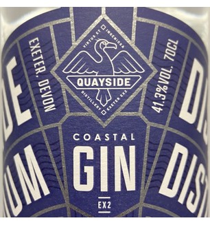 Quayside Coastal Gin - 70cl 41.3% ABV