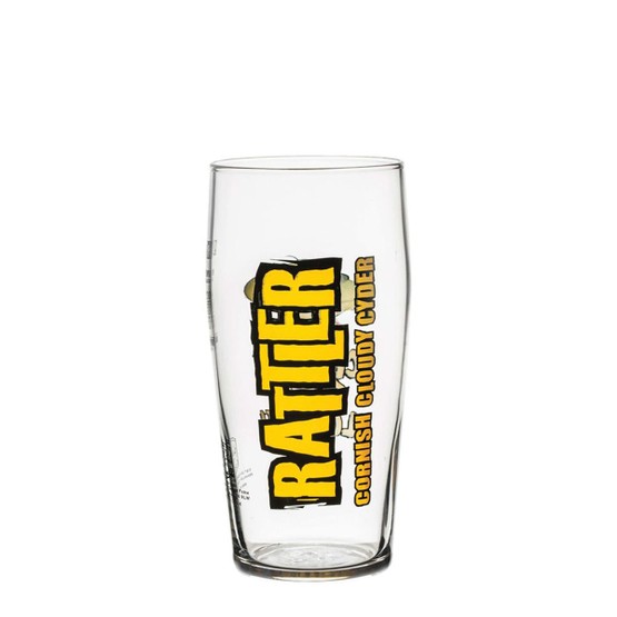 Rattler Pint Glass x 2