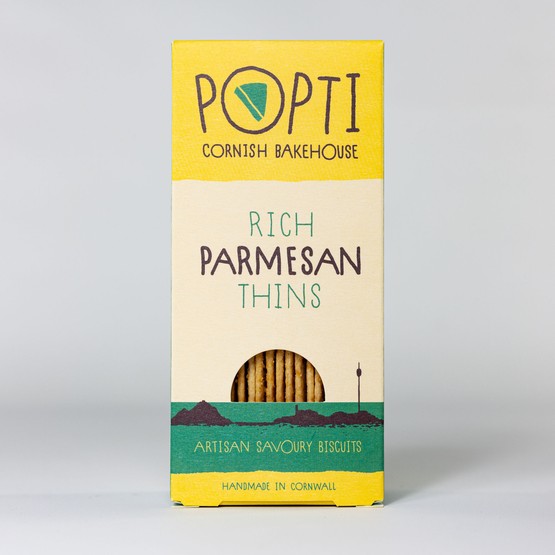 Popti Rich Parmesan Thins
