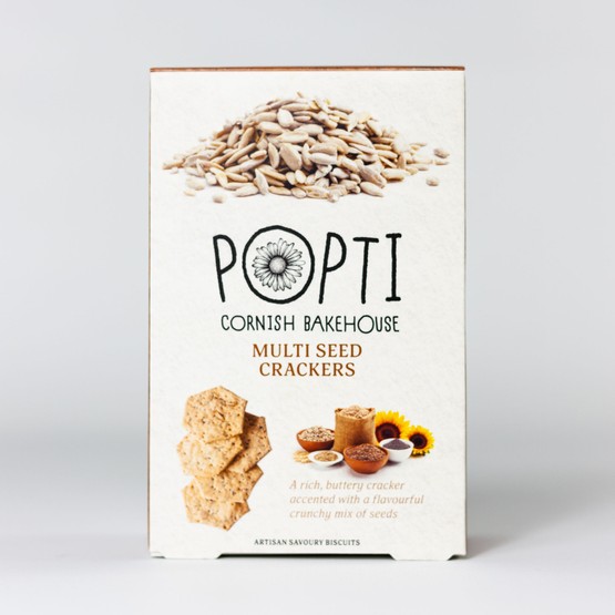 Popti Multi Seed Crackers 110g
