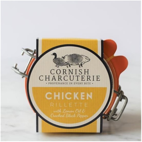 Cornish Charcuterie Chicken with Lemon Oil & Cracked Black Pepper 125g