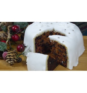 Foxcombe 5 inch Round Christmas Cake