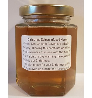 Christmas Spiced Infused Honey