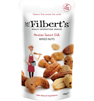 Mr Filberts Mexican Sweet Chilli Mixed Nuts