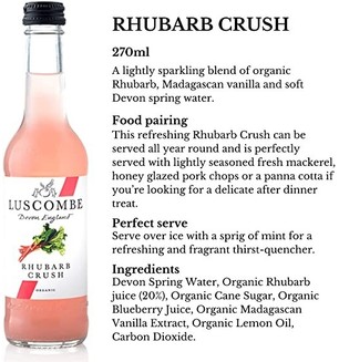 Luscombe Rhubarb Crush 27cl
