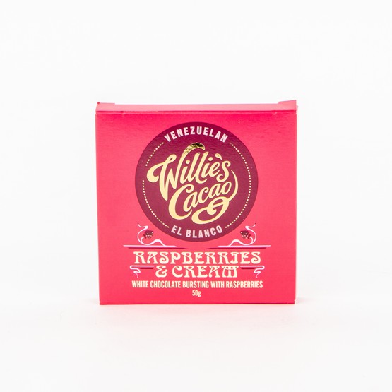 Willie's Chocolate Raspberries & Cream