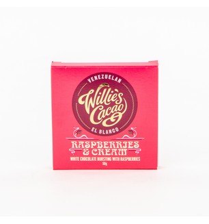 Willie's Chocolate Raspberries & Cream
