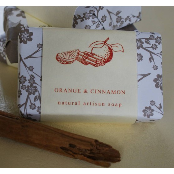 Orange and Cinnamon Handmade Soap
