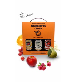 Norcotts Cider Gift Pack 3 x 500ml