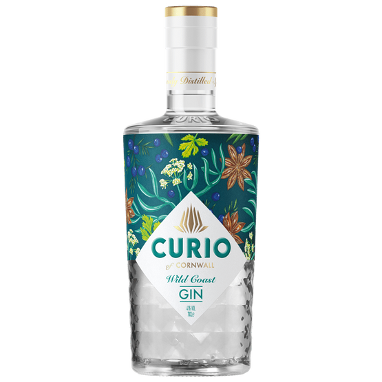 Curio Wild Coast Cornish Gin 41%