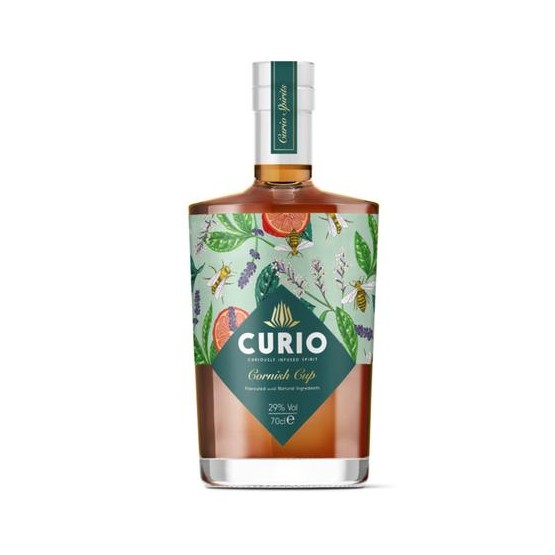 Curio Cornish Cup Gin 29% Vol