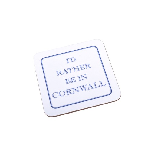 I'd Rather Be In Cornwall Coaster