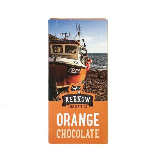 Kernow Orange Milk Chocolate-100g