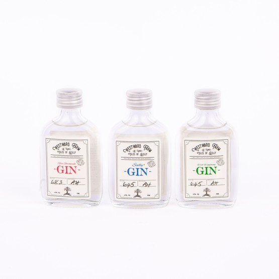 Westward Farm Gin Miniature Set of 3