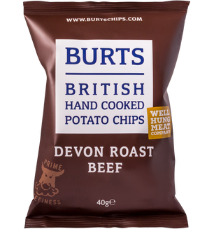 Burts Crisps-Devon Roast Beef 40g