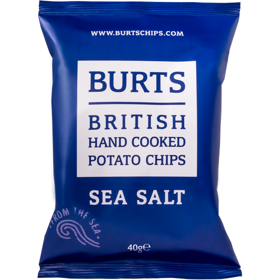 Burts Crisps-Sea Salt 40g