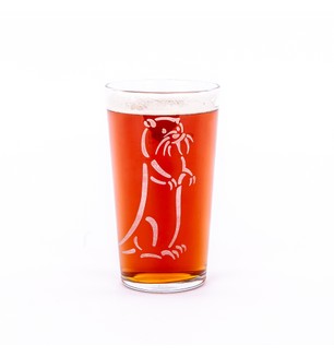 Otter Ale Pint Glass