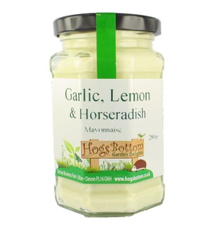 Hogs Bottom Garlic,Lemon & Horseradish Mayonnaise-270gm