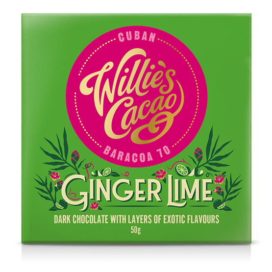 Willie's Cacao Ginger Lime Chocolate