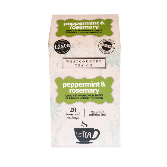 West Country Tea Company Peppermint and Rosemary Time Out Tea - 30g
