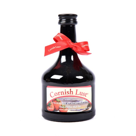 Cornish Lust Strawberry & Cream Liqueur -10cl