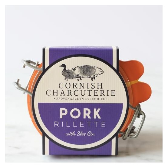 Cornish Charcuterie Pork Rillette with Sloe Gin