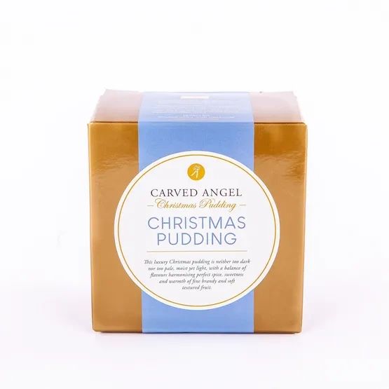 Carved Angel Traditional Christmas Pudding 454g