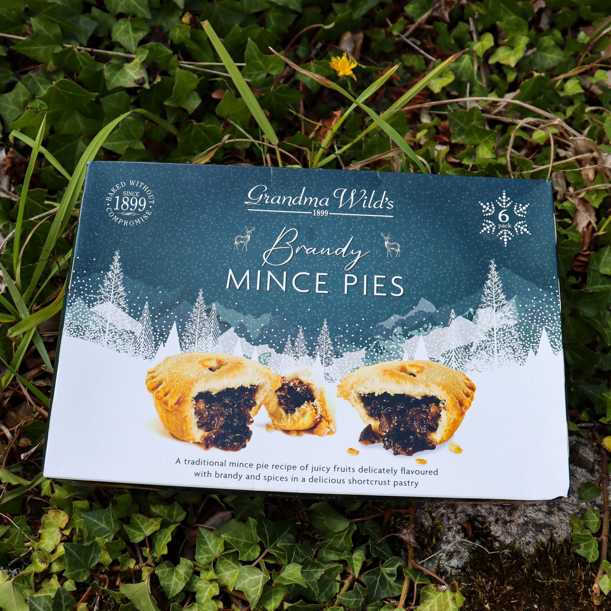 Grandma Wild's Deep Brandy Mince Pies x 6