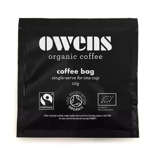 Owens Organic Coffee Bags x2