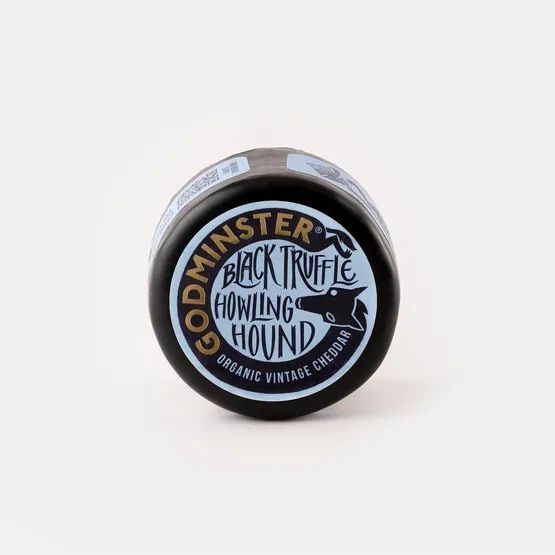 Godminster Black Truffle Howling Hound Organic Vintage Cheddar 200g