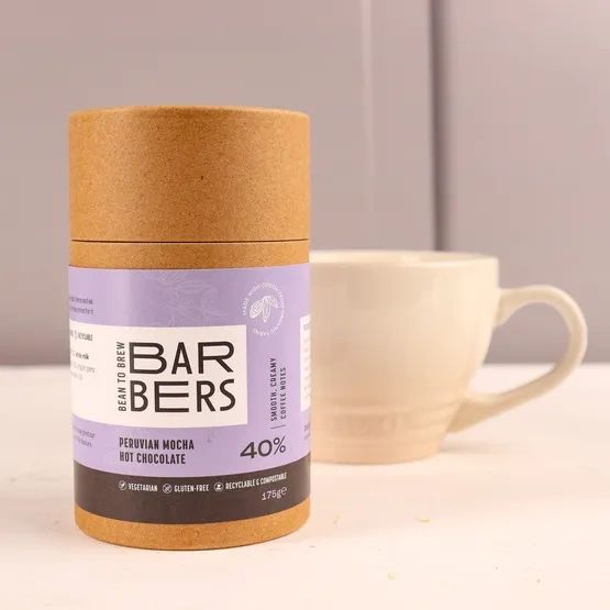 Barbers Bean to Brew Peruvian Mocha Hot Chocolate 40% 175g