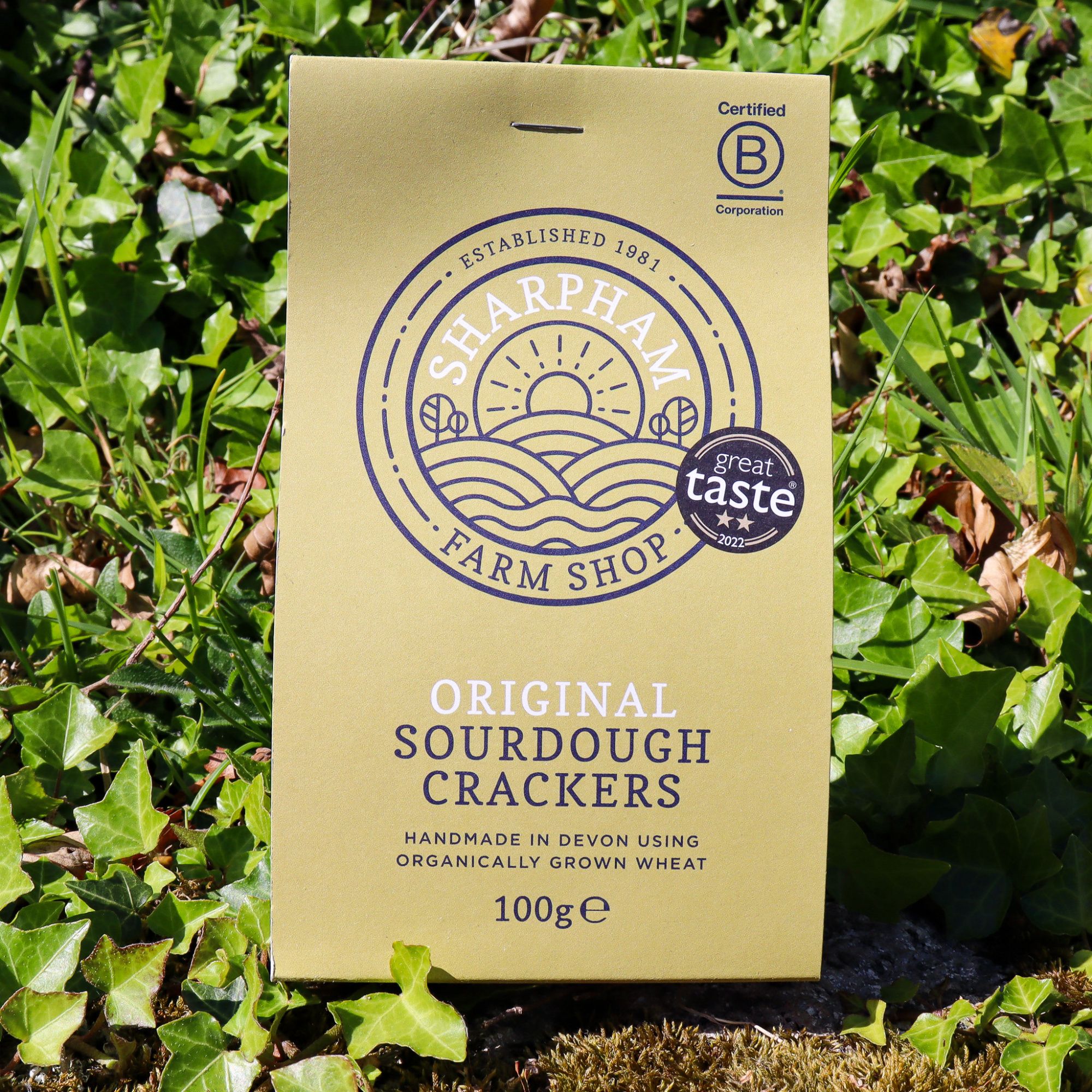 Sharpham Original Sourdough Crackers 100g