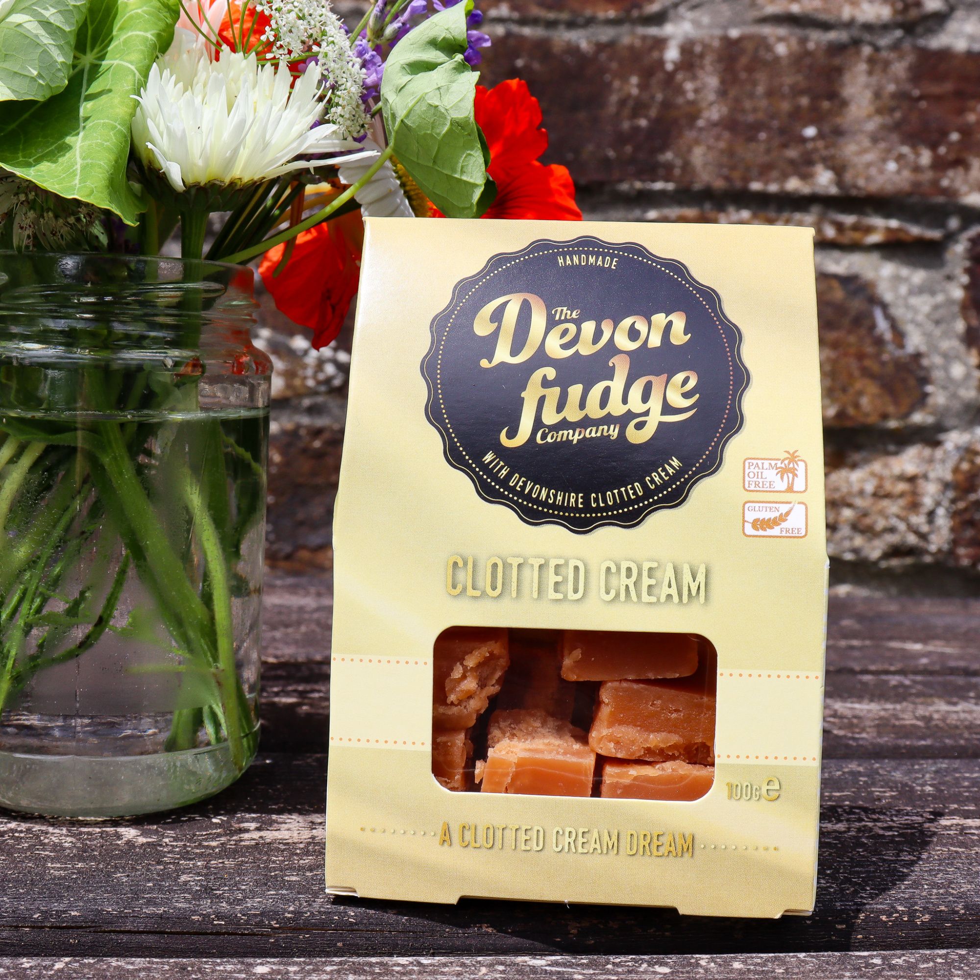 Devon Handmade Clotted Cream Fudge - 100g