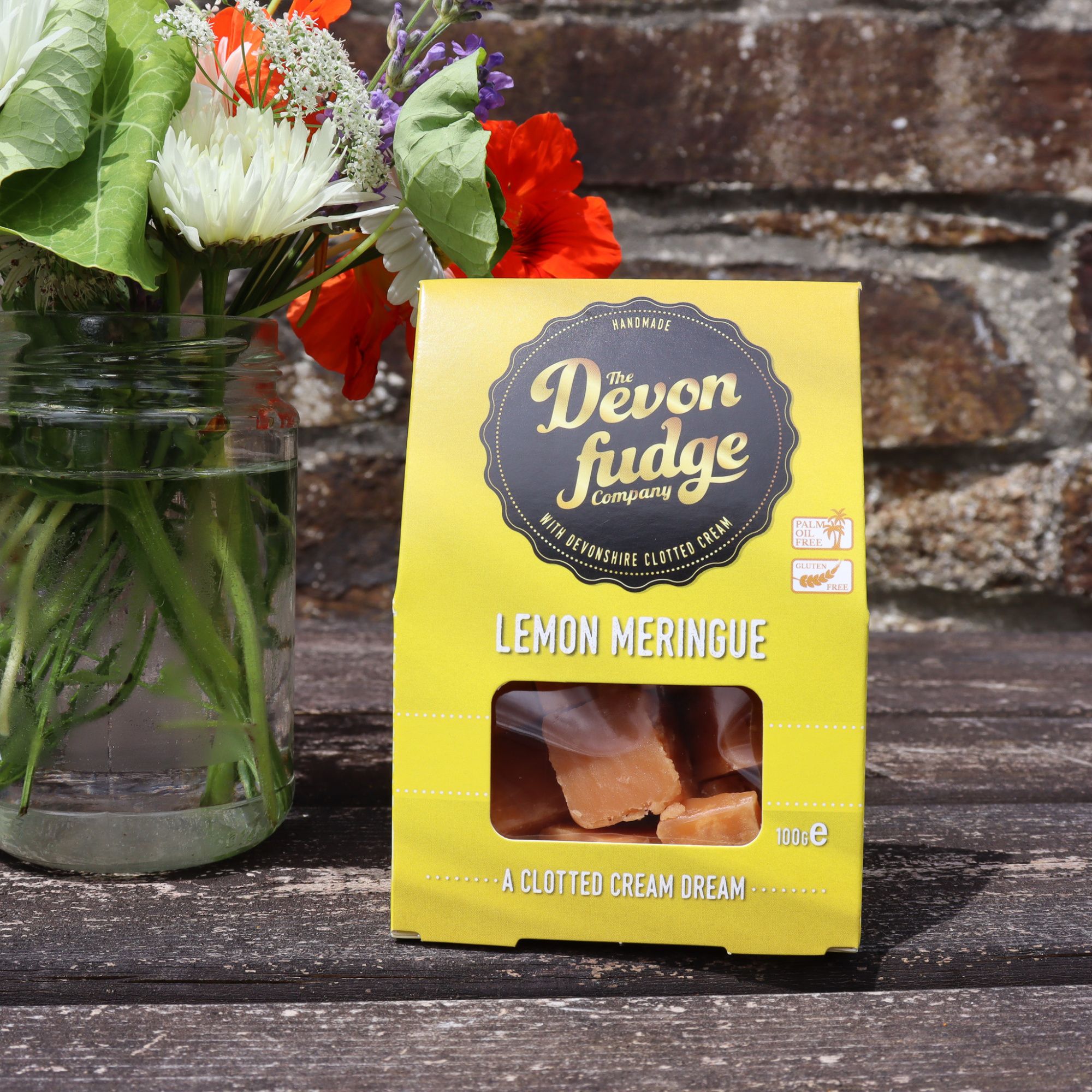 Devon Handmade Lemon Meringue Fudge 100g