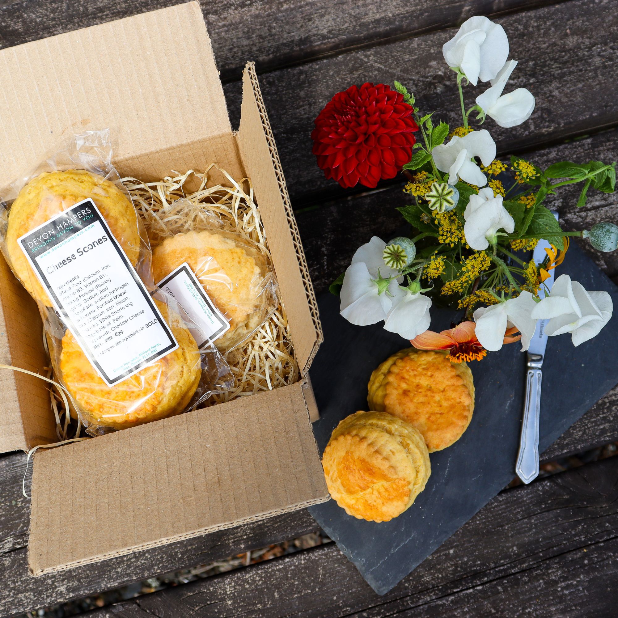 Cheese Scones - pack of six - Standard Box