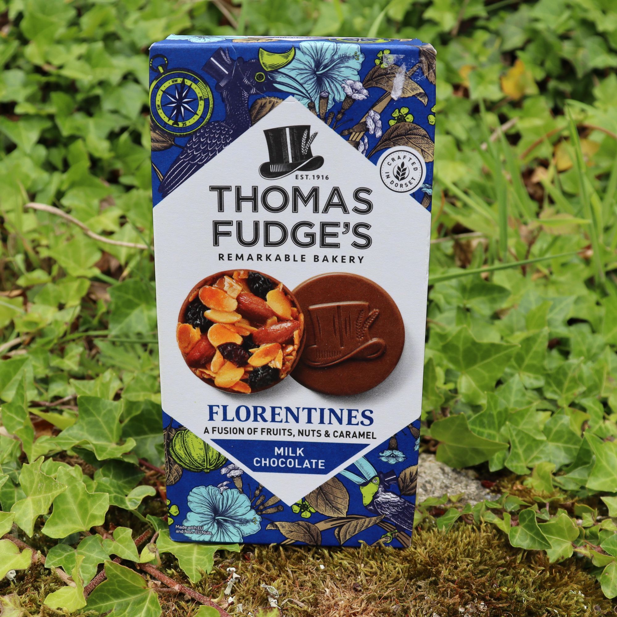 Thomas Fudge Milk Chocolate Florentines 114g