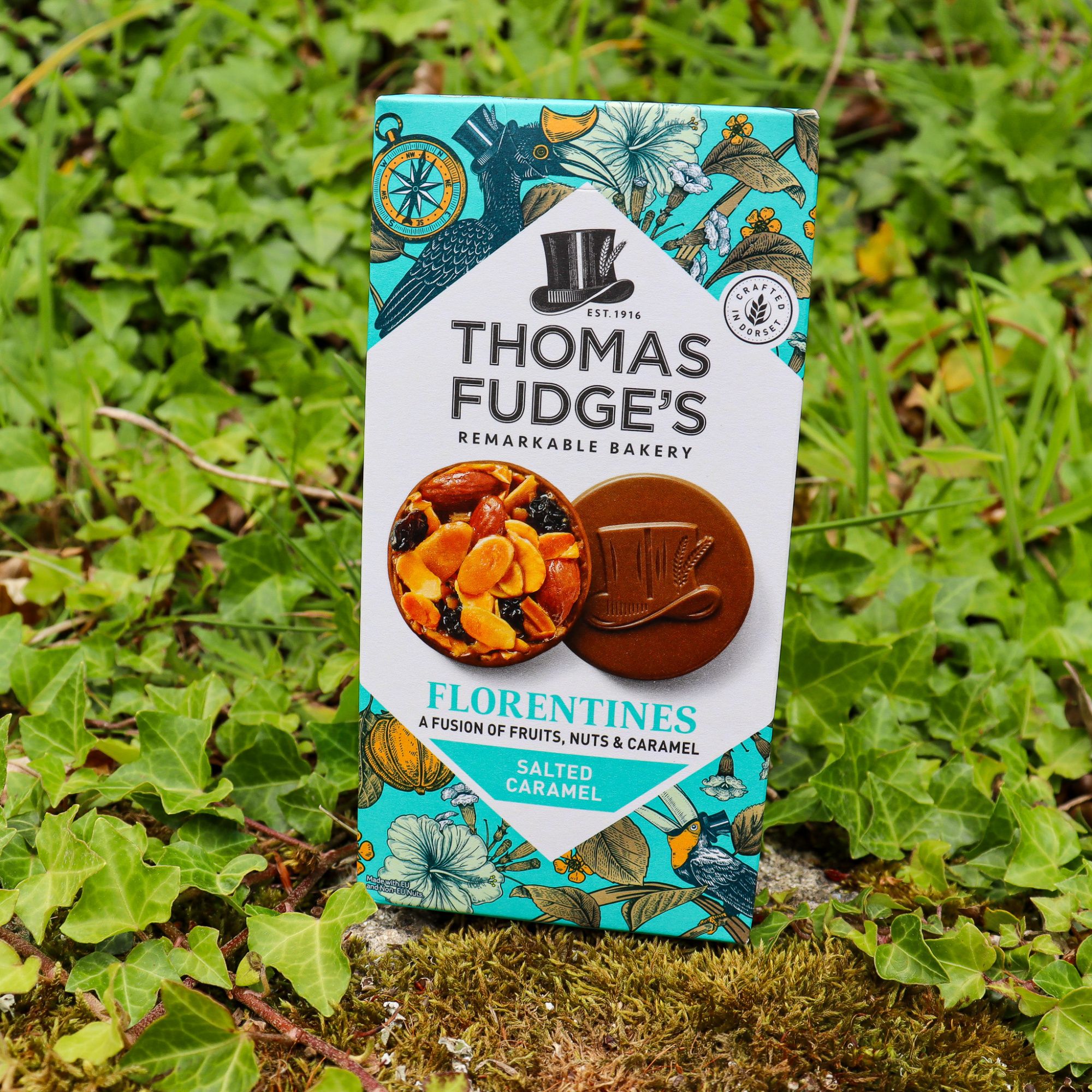Thomas Fudge Salted Caramel Florentines 114g