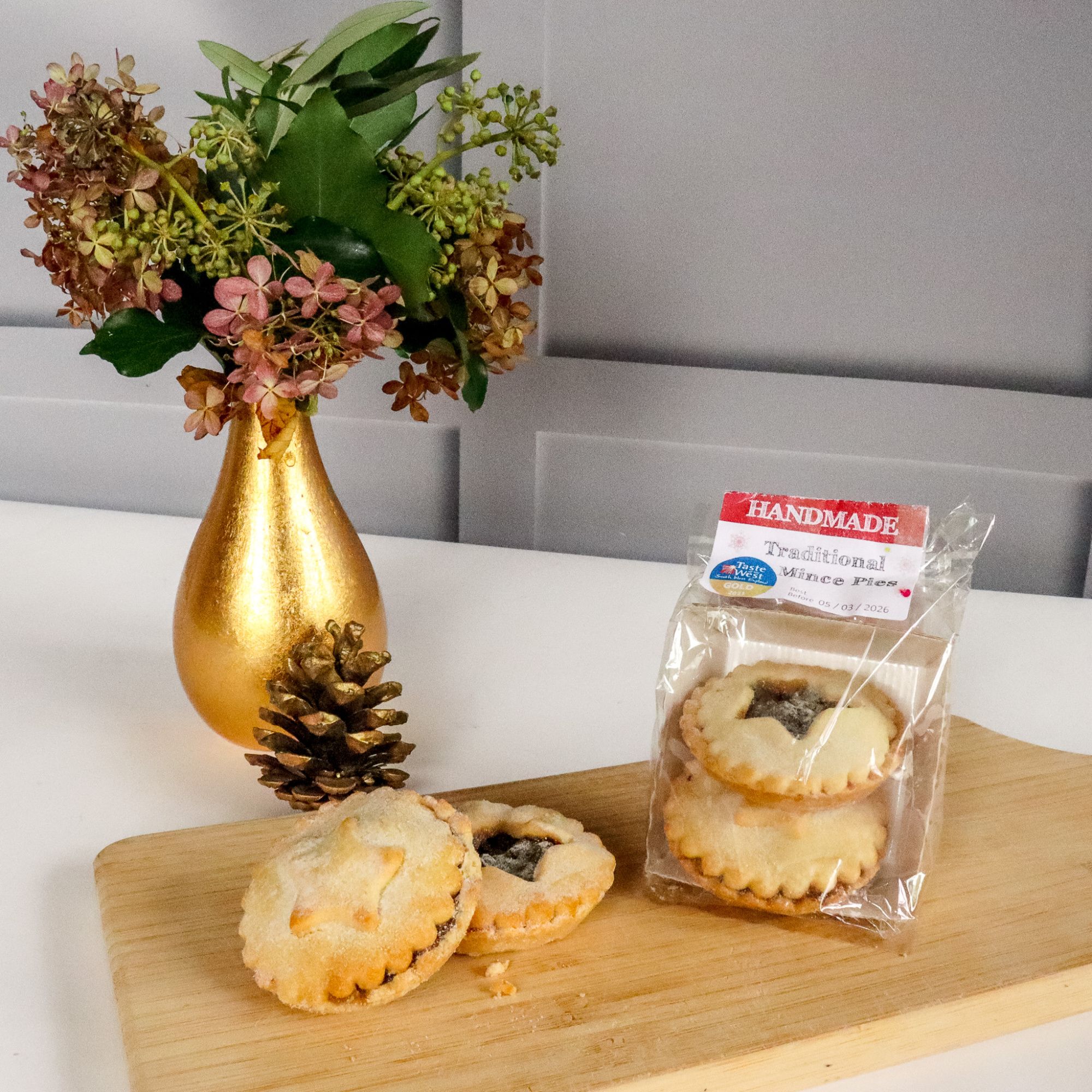 Foxcombe Bakehouse Handmade Mince Pies x 2